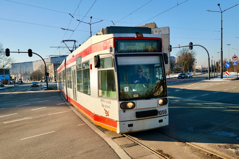 Łódź. Wykolejenie tramwaju MPK Łódź na Kościuszki. Utrudnienia w ruchu i komunikacja zastępcza