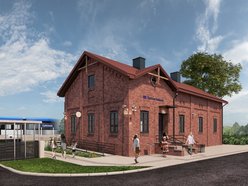 wizualizacja dworca kolejowego