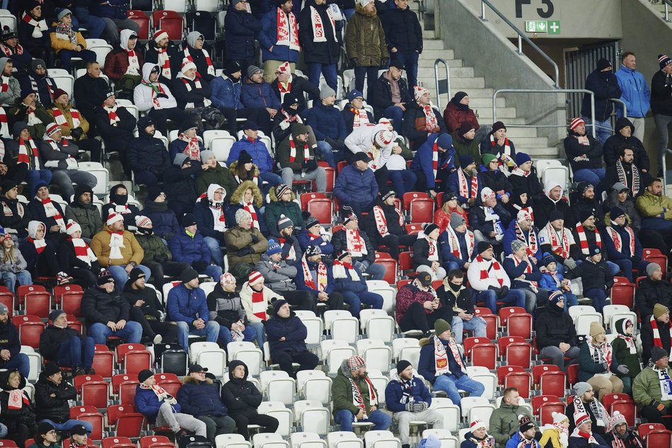 Kibice na meczu ŁKS Łódź z Zagłębiem Lubin. Byłeś? Znajdź się na zdjęciach!