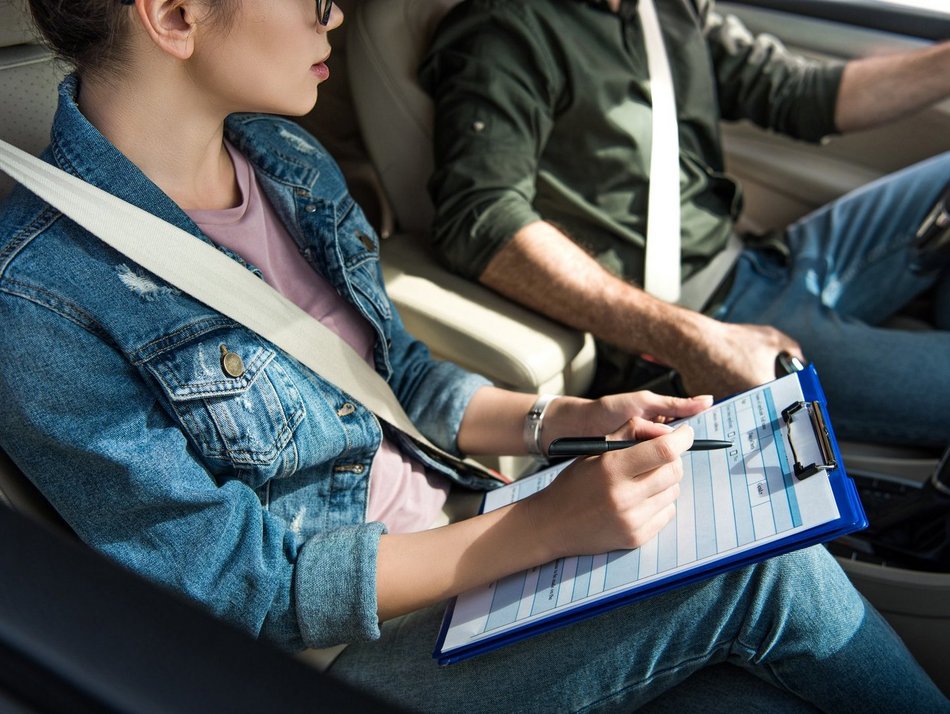 Łódź. Egzamin na prawo jazdy