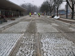 Łódź. MPK Łódź testuje nowe torowisko. Remont krańcówki Północna w Łodzi na finiszu