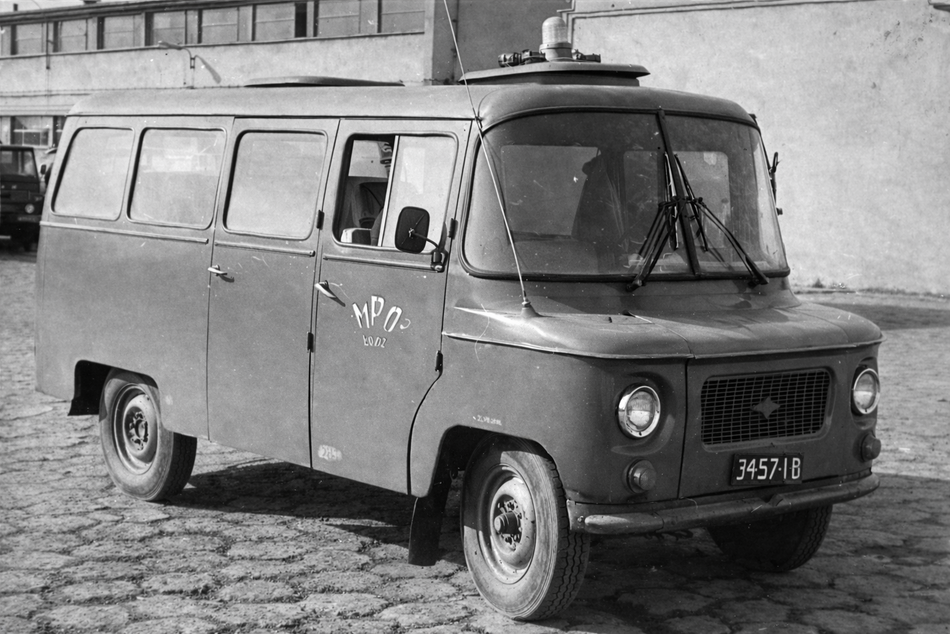 Łódź. Dawny pojazd MPO Łódź