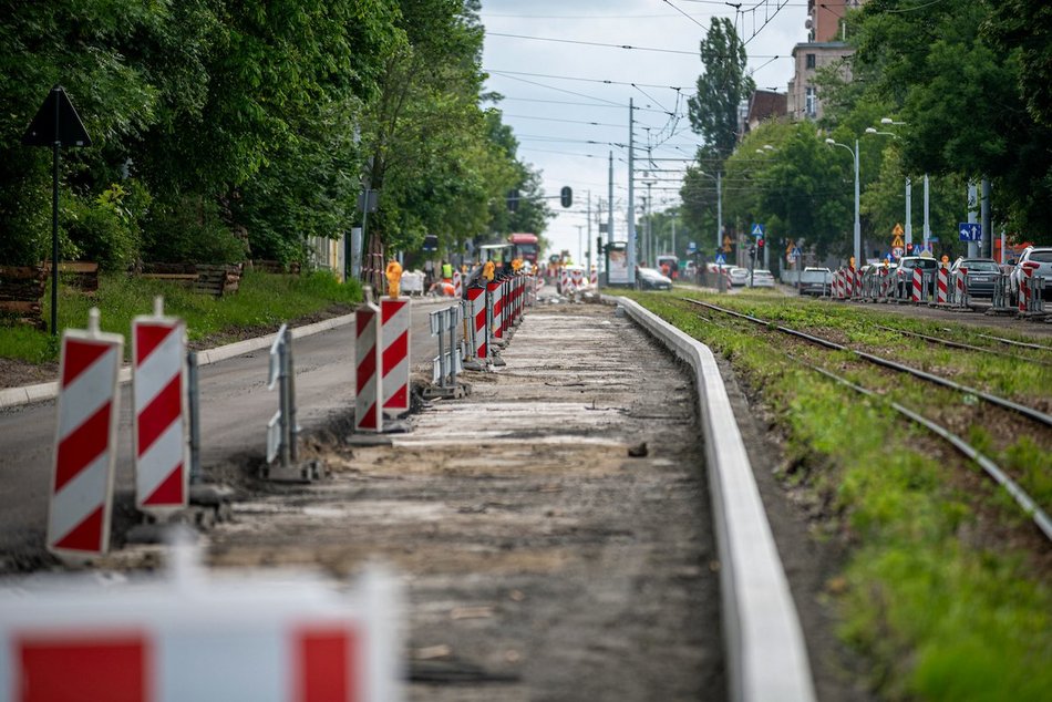 Łódź. Remont Pabianickiej w Łodzi na półmetku. Co w planach na najbliższe tygodnie?