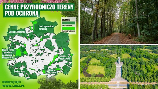 Łódź. Lasy i doliny rzek w Łodzi pod ochroną! Ponad połowa miasta objęta planami miejscowymi!