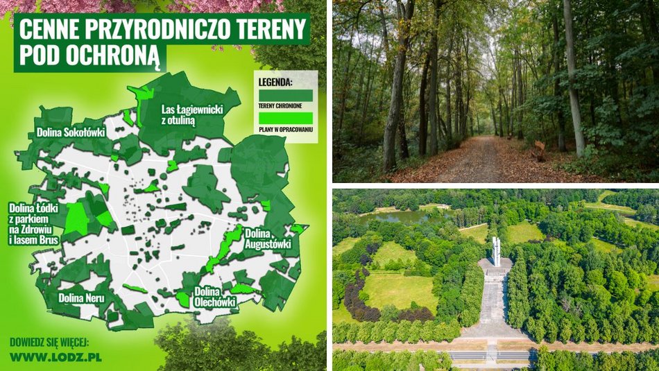 Łódź. Lasy i doliny rzek w Łodzi pod ochroną! Ponad połowa miasta objęta planami miejscowymi!