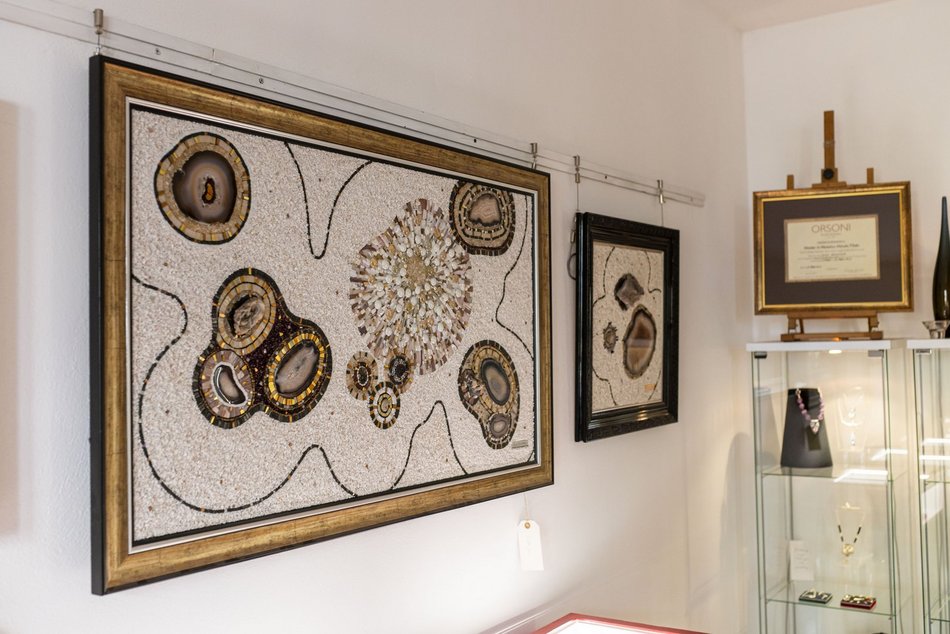 Pracownia mikromozaiki na Księżym Młynie