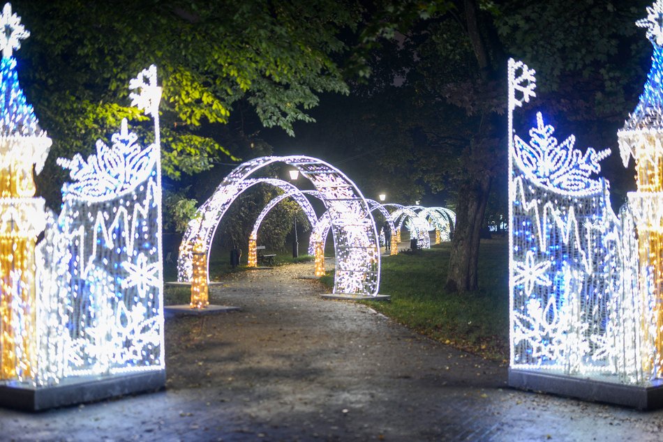 Park Miliona Świateł w Łodzi. Zobacz przedpremierowo największą zimową atrakcję!