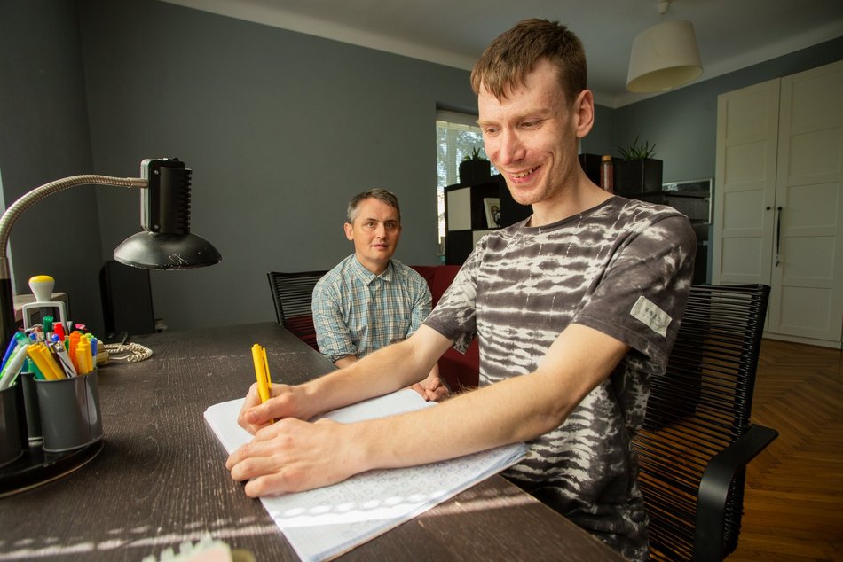 Podopieczni Rodzinnego Domu Pomocy w Łodzi