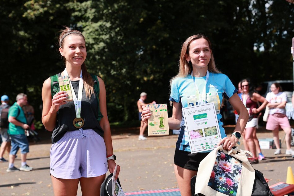 Łódź. Botaniczna Piątka w Ogrodzie Botanicznym w Łodzi. Biegowe emocje i pozytywna energia