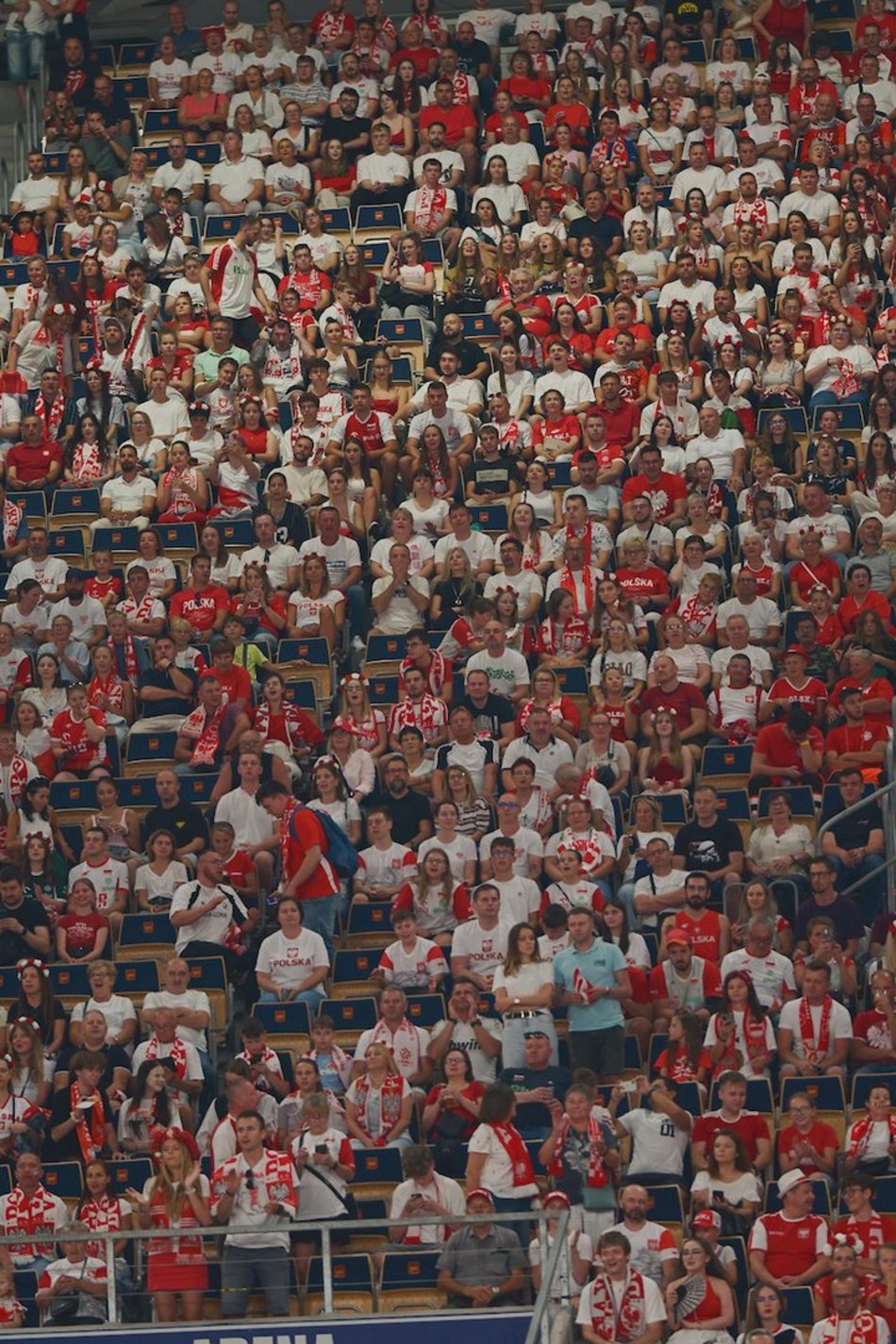 Łódź. Polska gra z Brazylią! Pełne trybuny w Atlas Arenie w Łodzi