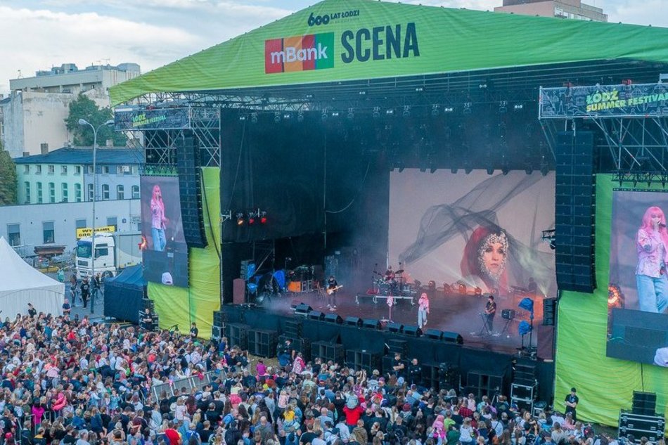 Łódź Summer Festival 2024. Którędy dostać się pod mBank scenę główną?