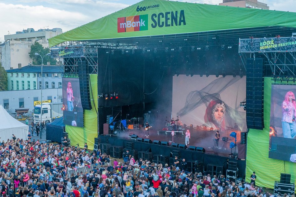 Łódź Summer Festival 2024. Którędy dostać się pod mBank scenę główną?