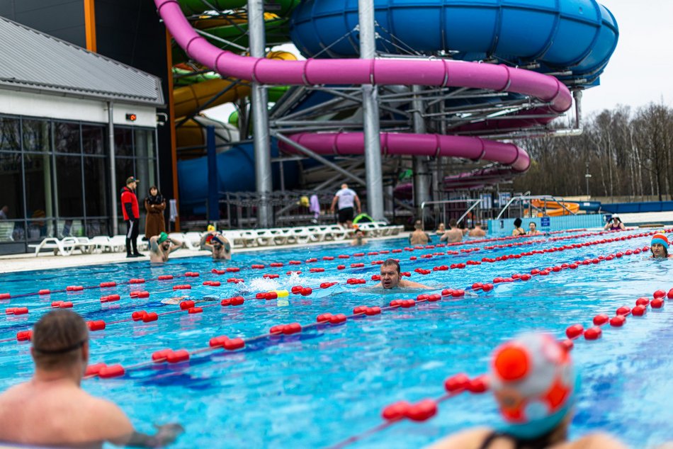 Ostatnie morsowanie w Aquaparku Fala