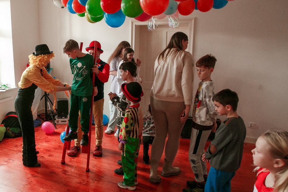 Karnawałowa impreza na Księżym Młynie