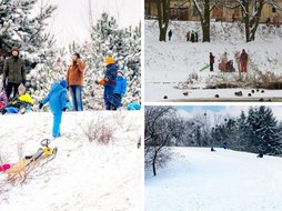 Łódź. Gdzie na sanki