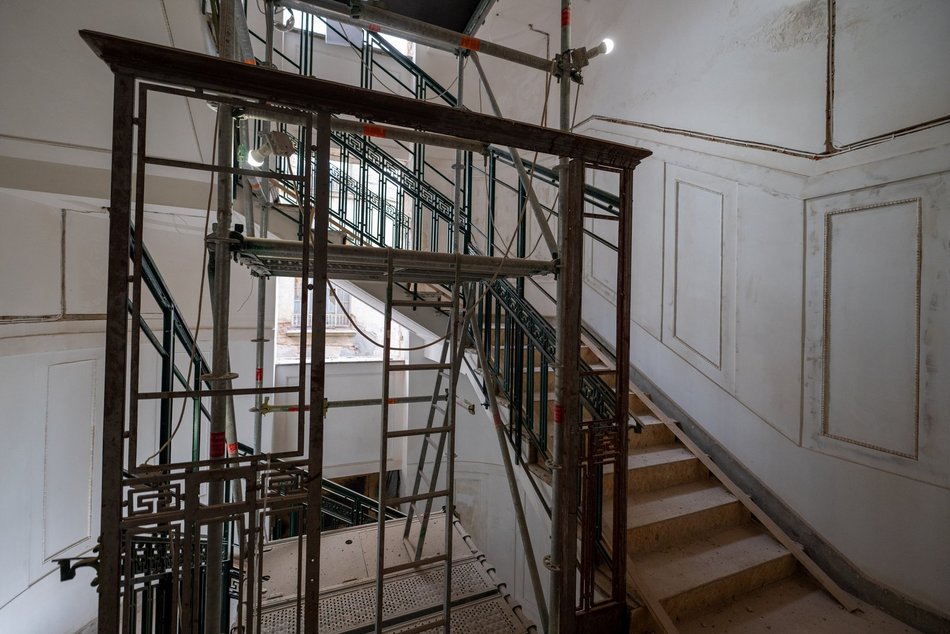 Łódź. Remont Kamienicy Siemensa w Łodzi postępuje. Niebawem znikną rusztowania!