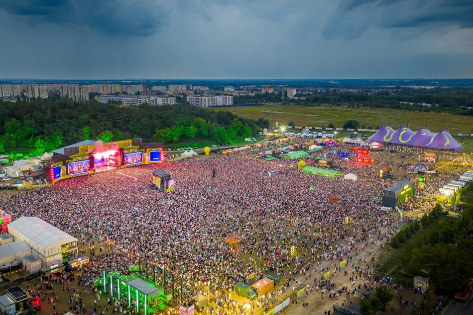 Łódź. Rekord Łódź Summer Festival 2025. Prawie 500 tys. łodzian i turystów na Łódzkich Błoniach!