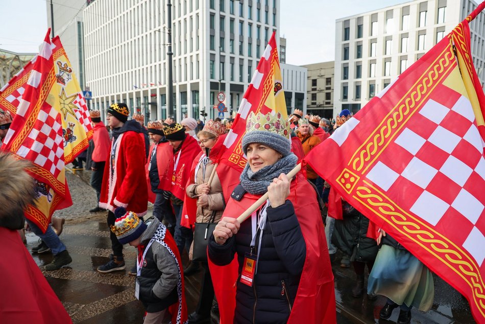 Orszak Trzech Króli przeszedł ulicami Łodzi