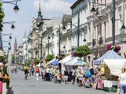 Łódź. Ulica Piotrkowska