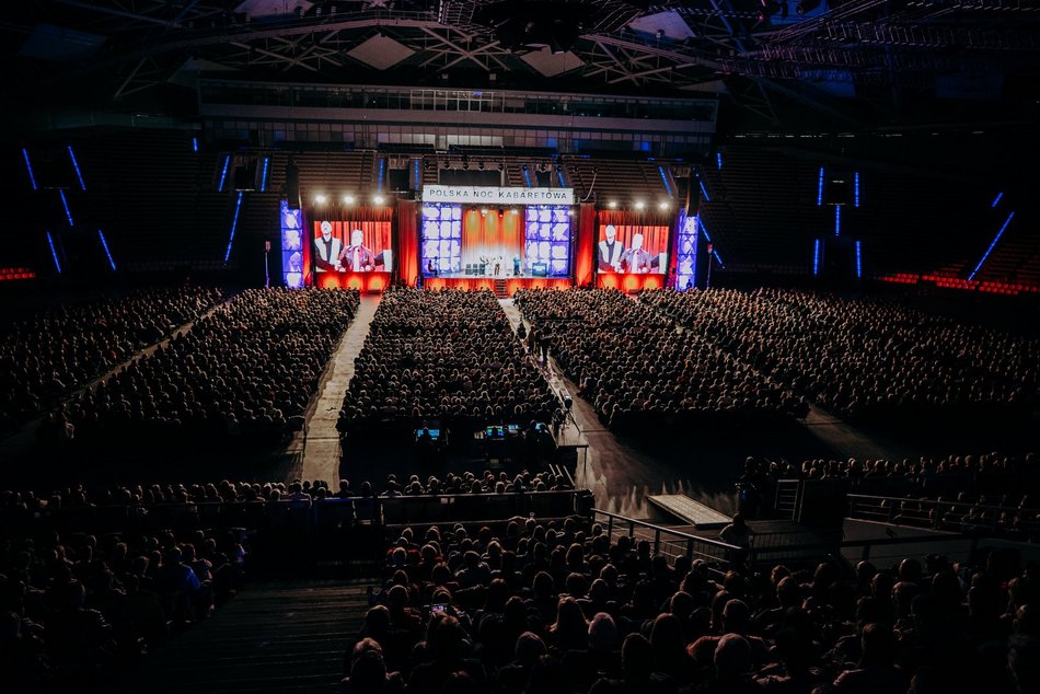 Łódź. Polska Noc Kabaretowa 2026 w Atlas Arenie w Łodzi. Śmiechom nie było końca!
