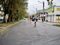 Remont Ciołkowskiego w Łodzi na finiszu. Drogowcom zostały tylko prace wykończeniowe