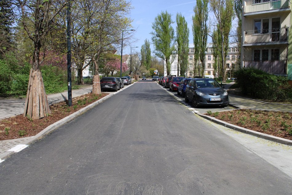 Remont Leczniczej w Łodzi dobiegł końca. Jak obecnie wygląda ulica?