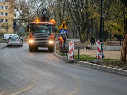 Łódź. Remont Podrzecznej, Wolborskiej i Majzela