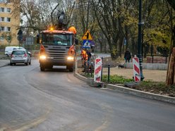 Łódź. Remont Podrzecznej, Wolborskiej i Majzela