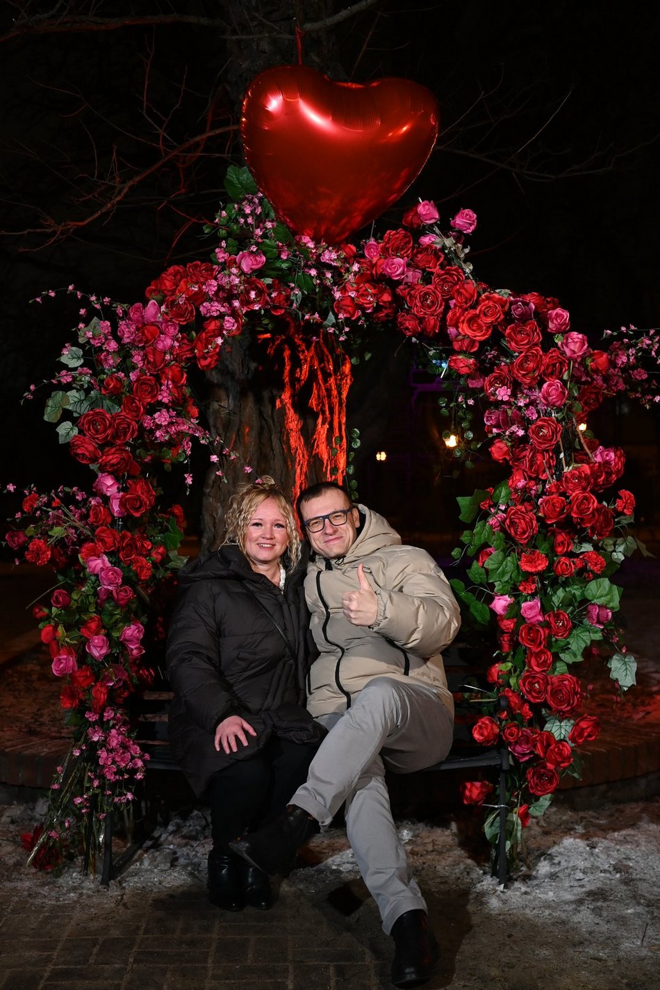 Łódź. Walentynki w Pasażu Rubinsteina w Łodzi. Aż czuć miłość w powietrzu!