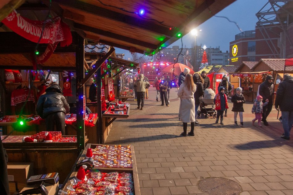 Łódź. Święta w Sercu Łodzi. Dołącz do jarmarku pod stadionem Widzewa Łódź