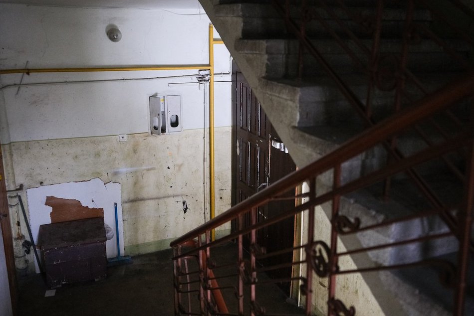 Łódź. Kamienica przy ul. Włókienniczej 17