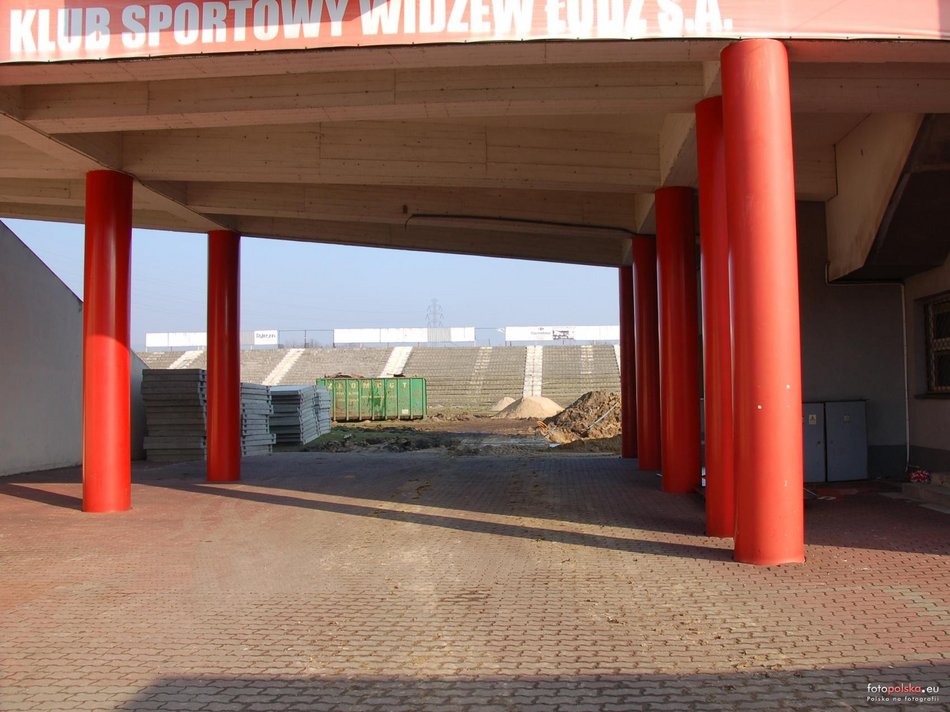 Stary stadion Widzewa Łódź