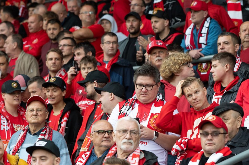 Łódź. Kibice na meczu Widzewa Łódź z Arką Gdynia. Byłeś/aś? Znajdź się w galerii!