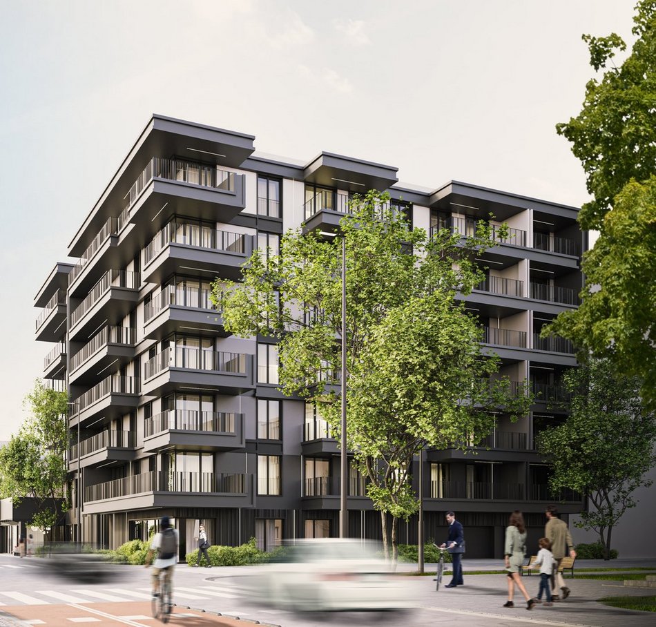 Łódź. Mieszkania z widokiem na park Staszica w Łodzi. Nowoczesna architektura i strefa wellness