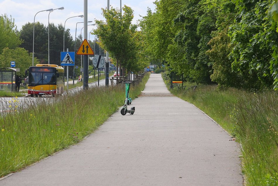 Łódź. Nowa droga rowerowa na Retkini w Łodzi. Trasa jest już otwarta dla rowerzystów