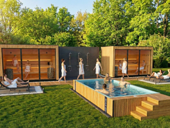 Łódź. Sauna w Aquaparku Fala w Łodzi