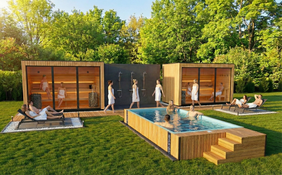 Łódź. Sauna w Aquaparku Fala w Łodzi