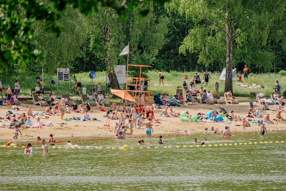 Łódź. Arturówek w Łodzi tętni życiem. Tak łodzianie powitali pierwszy dzień lata!