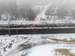 Łódź. Ulica Henrykowska - miejsce, w którym powstanie kładka