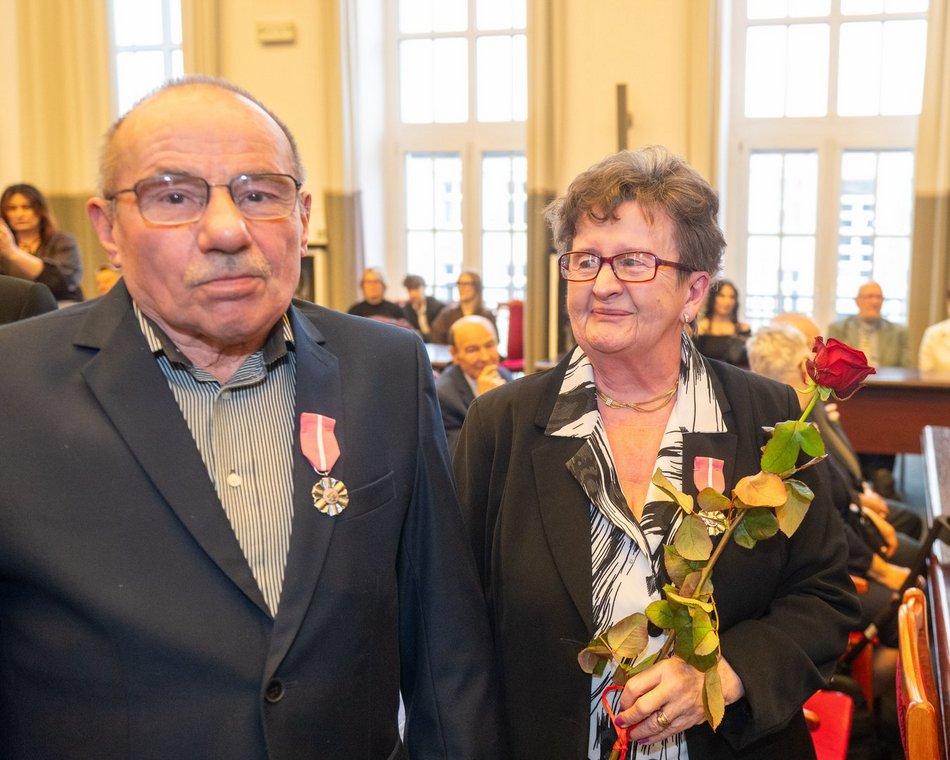 Łódź. Medale za długoletnie pożycie małżeńskie