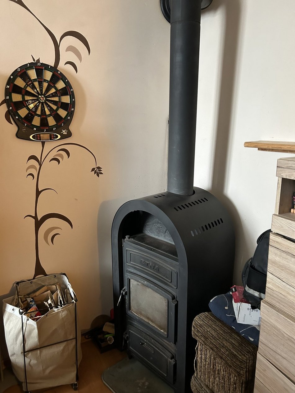 Łódź. Piec - kopciuch