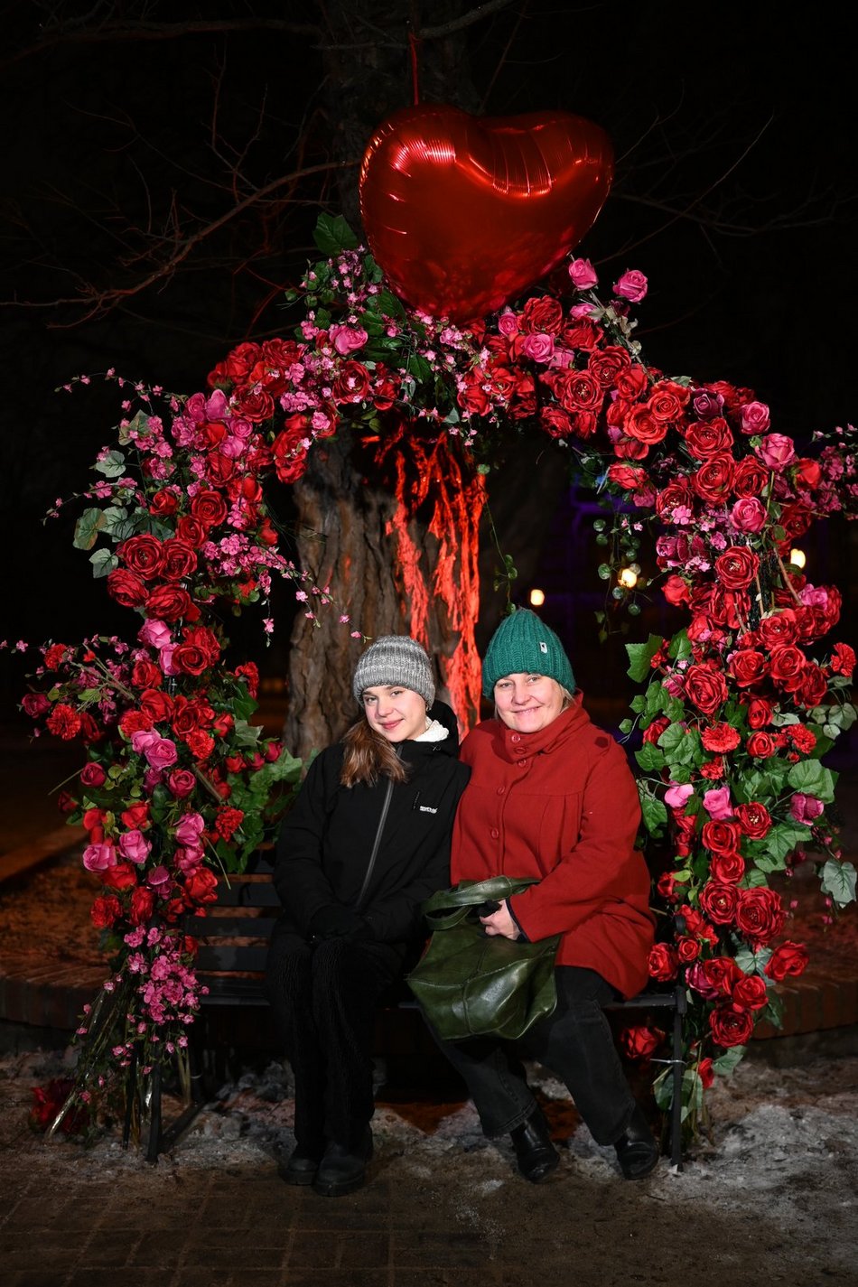Łódź. Walentynki w Pasażu Rubinsteina w Łodzi. Aż czuć miłość w powietrzu!
