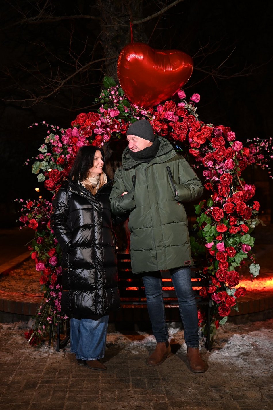Łódź. Walentynki w Pasażu Rubinsteina w Łodzi. Aż czuć miłość w powietrzu!