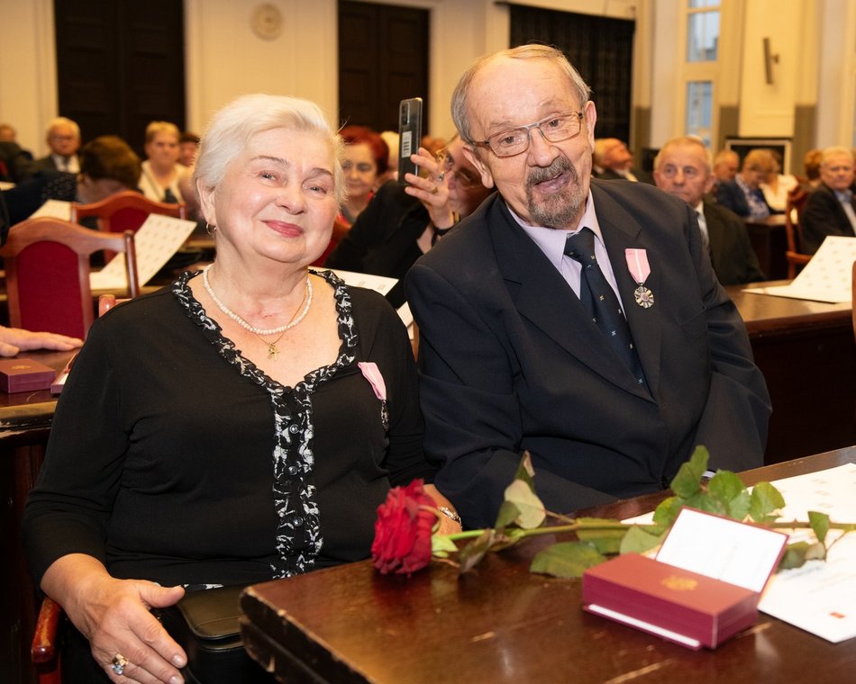 Medale dla małżeństw z Łodzi