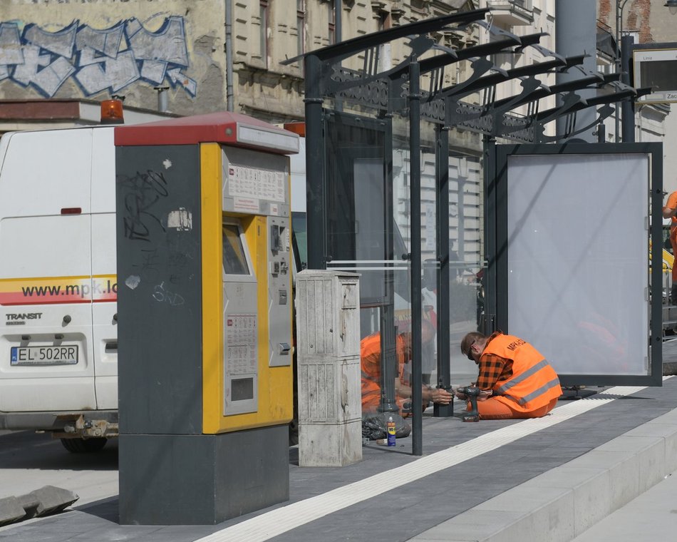 Zachodnia. Nowe przystanki już prawie gotowe