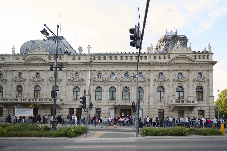 Kolejki podczas Nocy Muzeów Łódź 2024