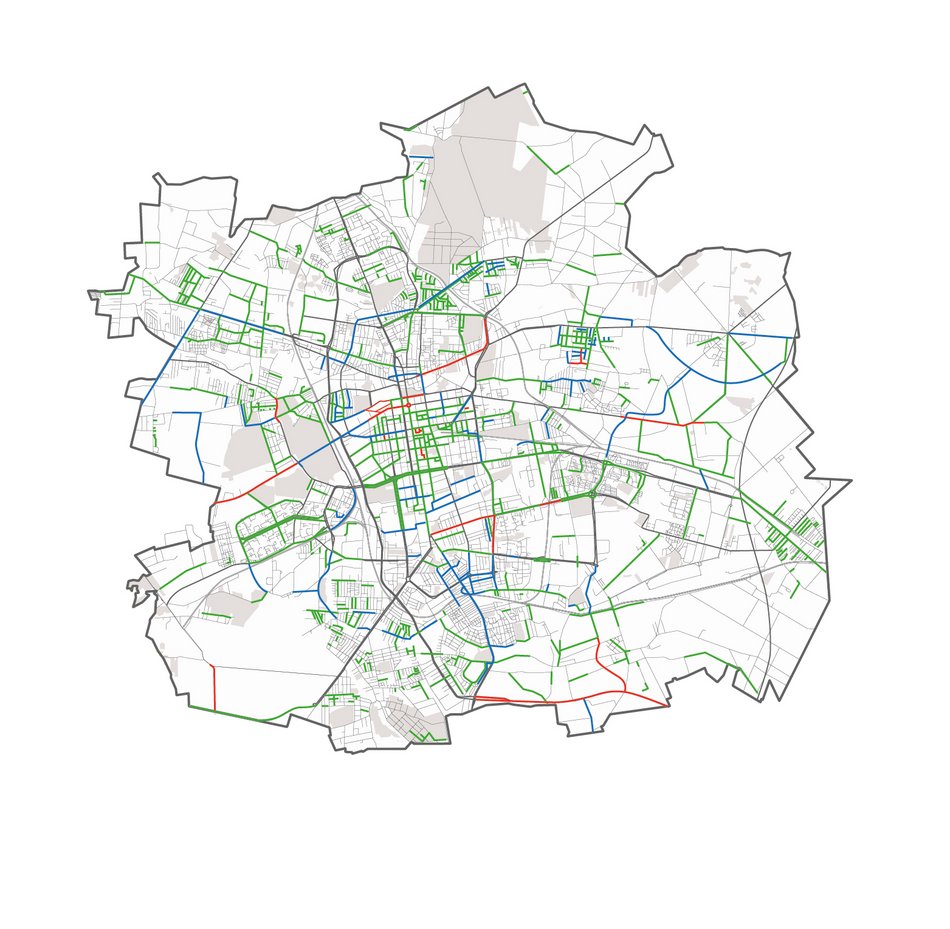 Mapa remontów dróg w Łodzi