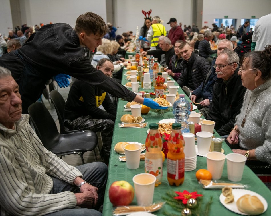 Miejska Wigilia dla osób samotnych w Łodzi 2024