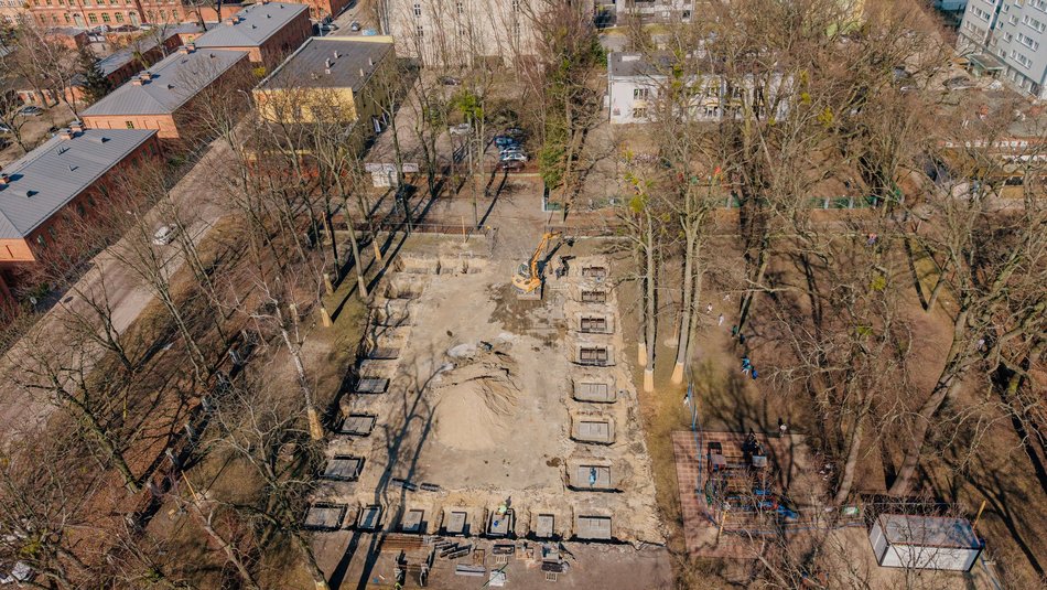 Nowa hala sportowa w szkole przy Przędzalnianej. Wykopali już fundamenty