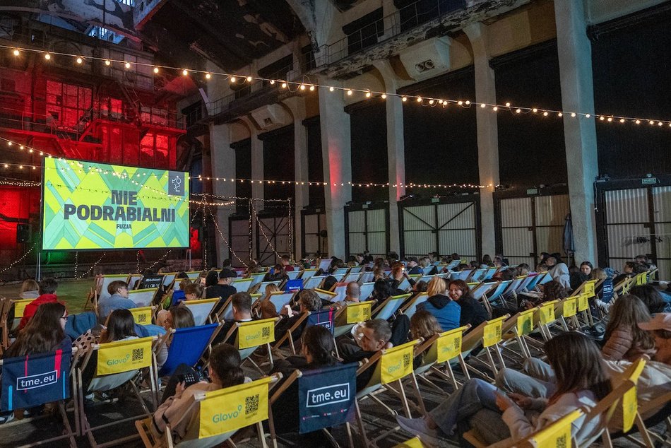 Łódź. TME Polówka w Łodzi. Publiczność w Fuzji obejrzała „Dzień Świra”